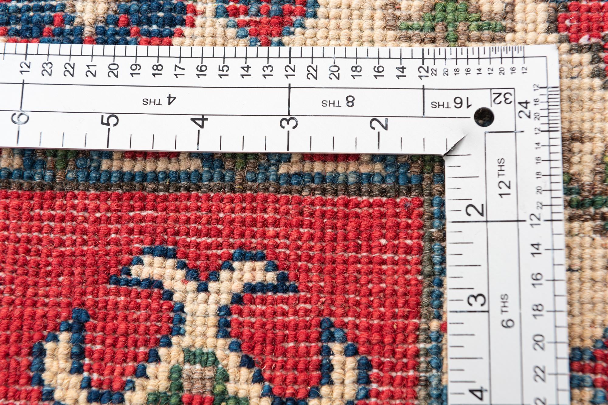 2' 10 x 4' Hand Knotted Kazak Rug