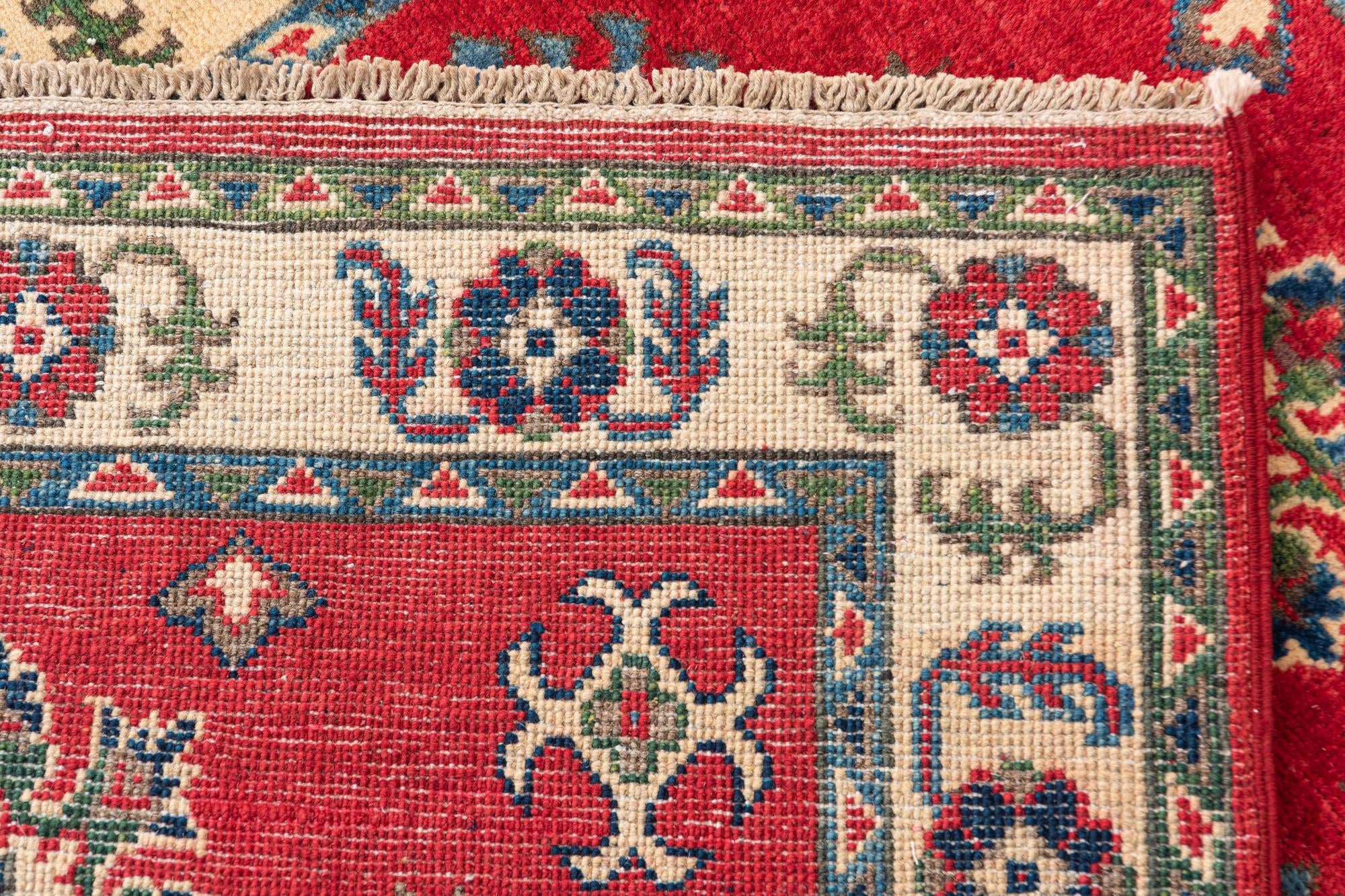 2' 10 x 4' Hand Knotted Kazak Rug