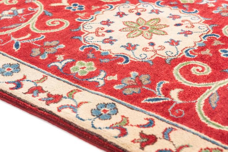 Detail image of 2' 10 x 4' 2 Hand Knotted Kazak Rug