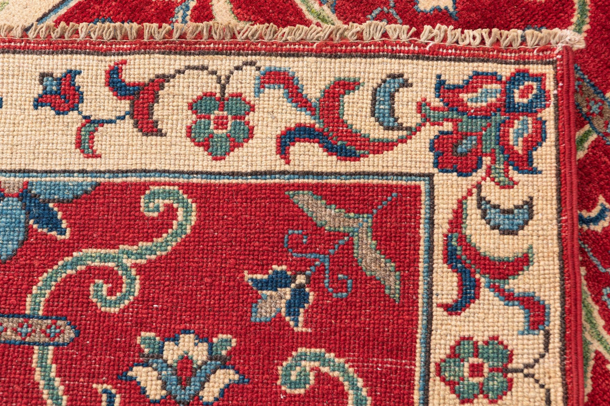 2' 10 x 4' 2 Hand Knotted Kazak Rug