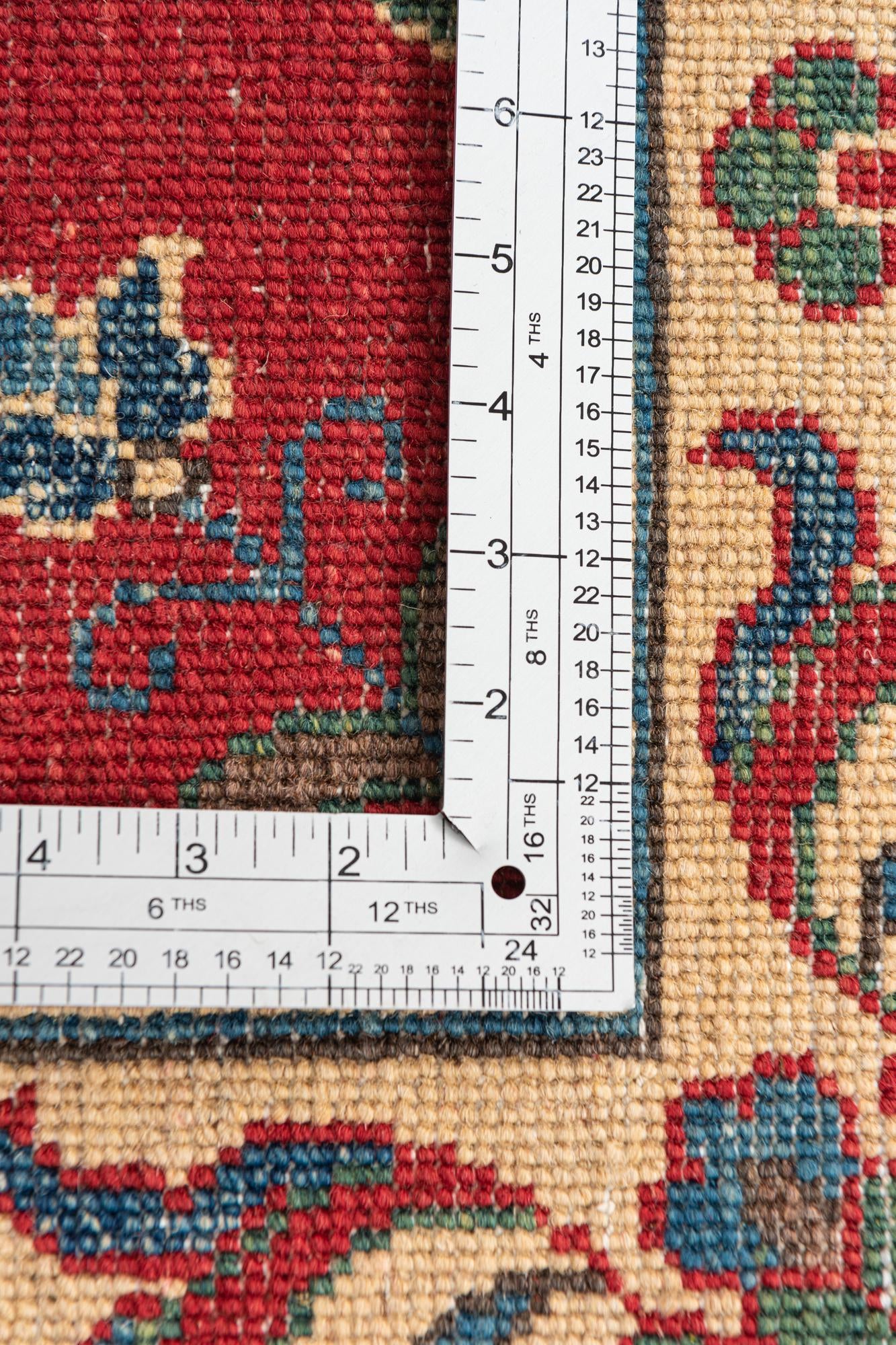 2' 9 x 4' 3 Hand Knotted Kazak Rug
