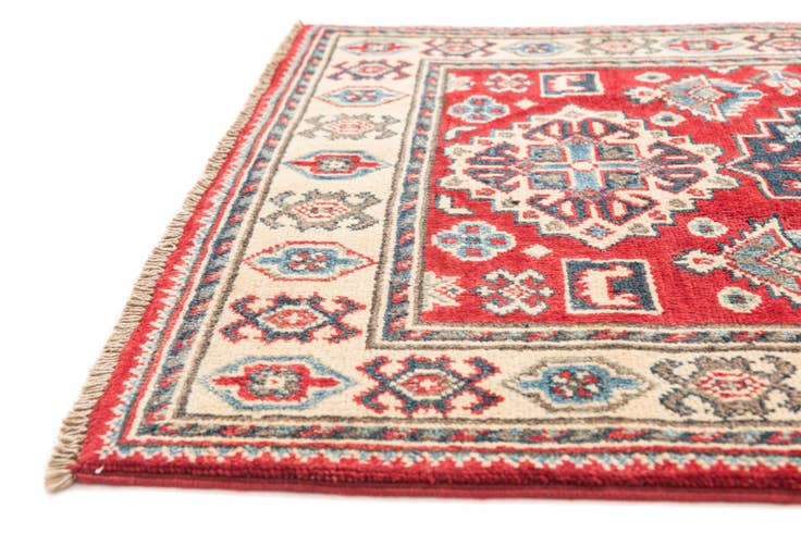 Detail image of 2' 8 x 4' 2 Hand Knotted Kazak Rug