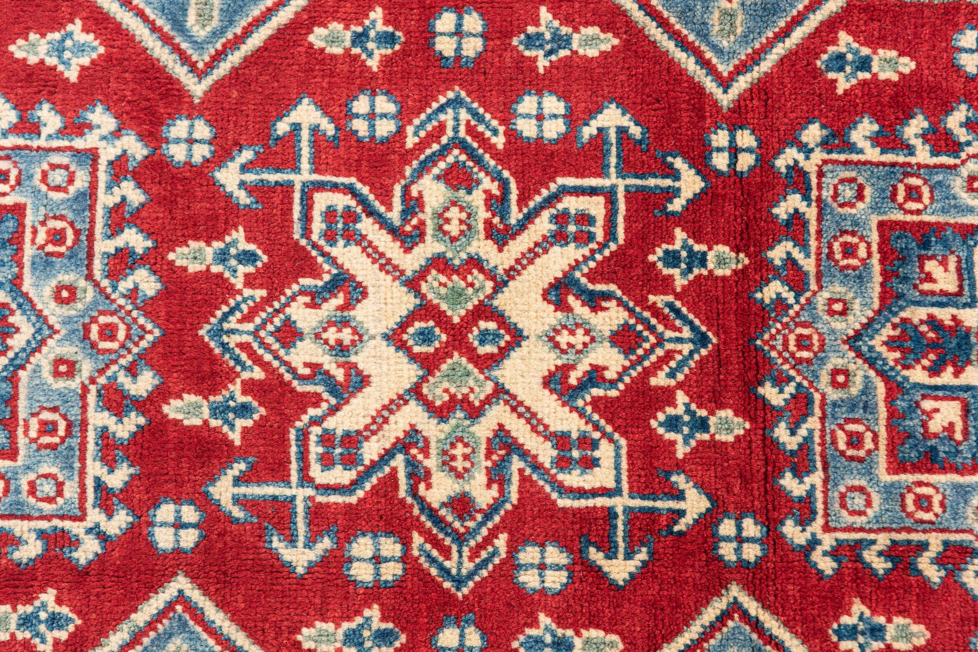 2' 9 x 4' 2 Hand Knotted Kazak Rug