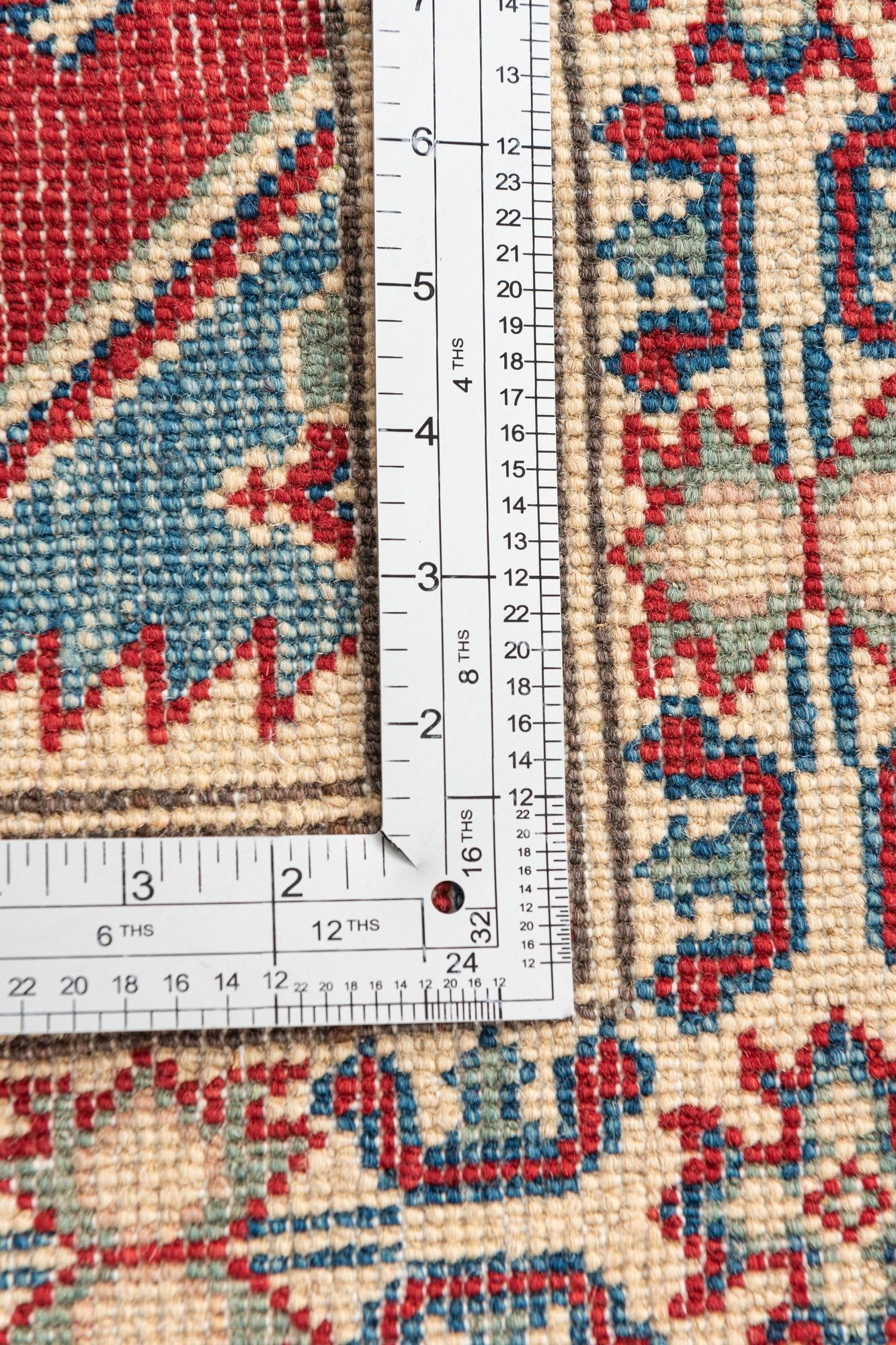 2' 9 x 4' 2 Hand Knotted Kazak Rug