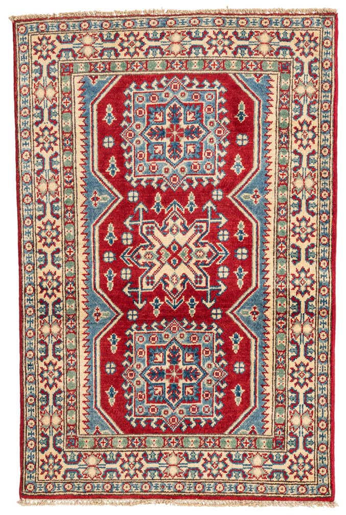 85cm x 125cm Handgeknüpft Kazak Teppich