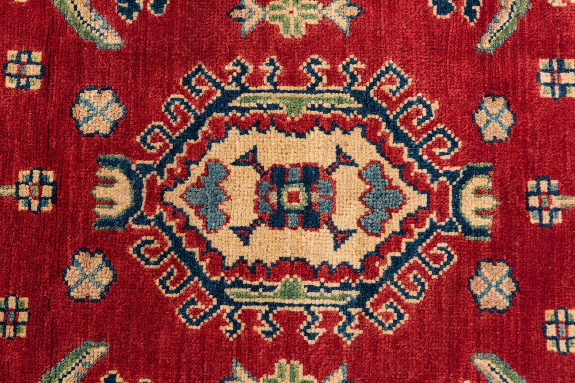 2' 10 x 4' 4 Hand Knotted Kazak Rug