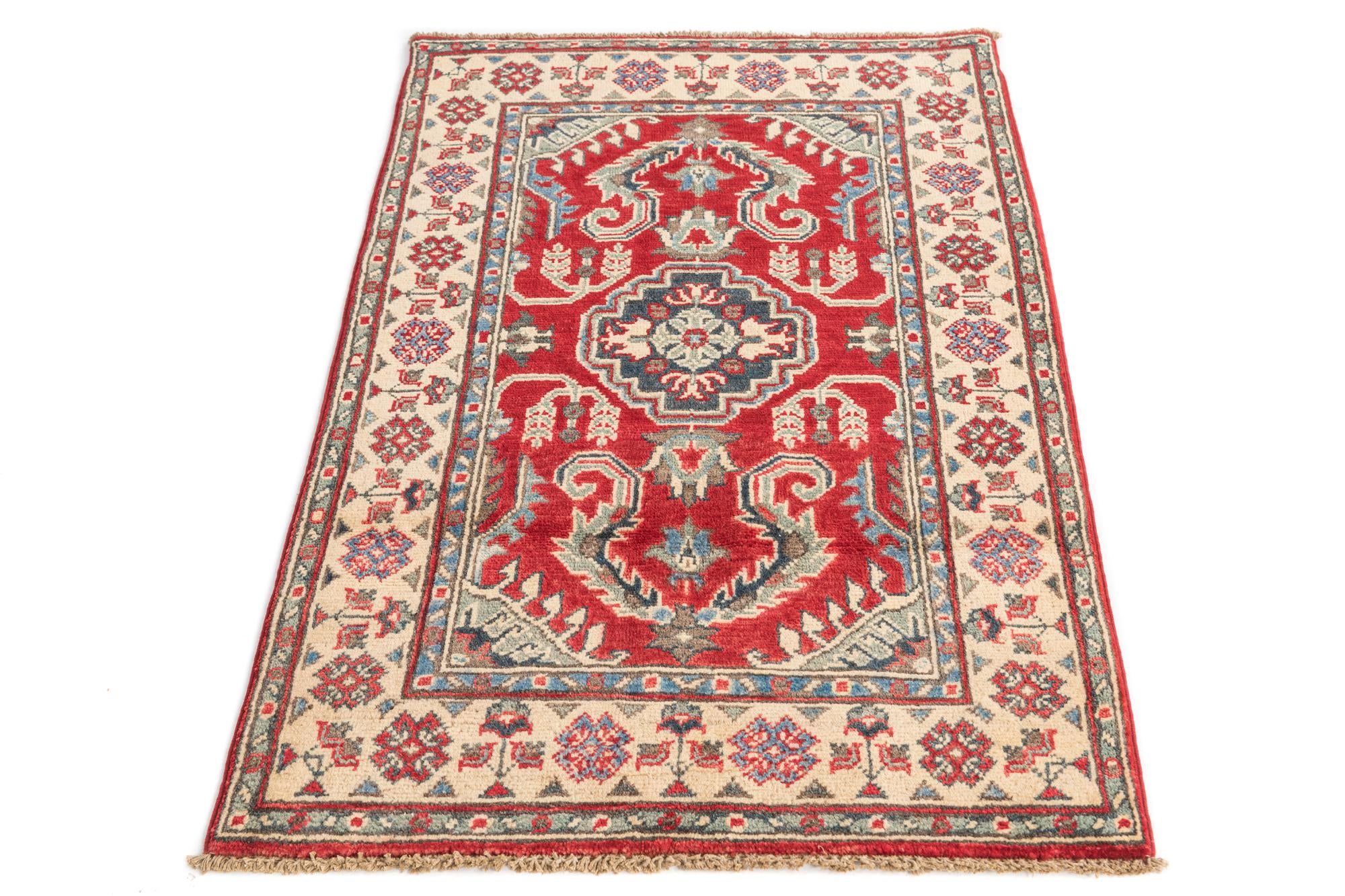 2' 8 x 4' 2 Hand Knotted Kazak Rug