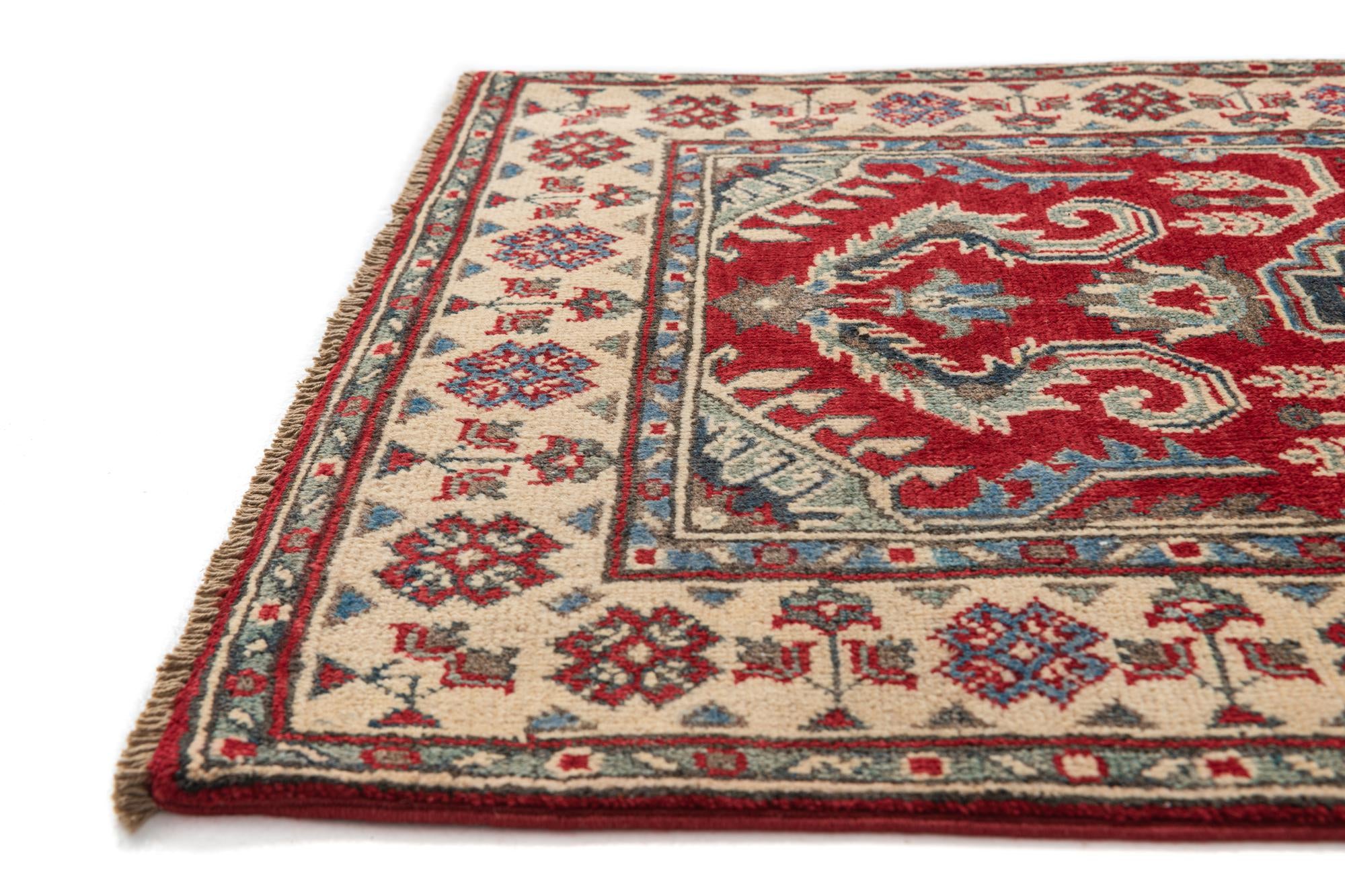 2' 8 x 4' 2 Hand Knotted Kazak Rug