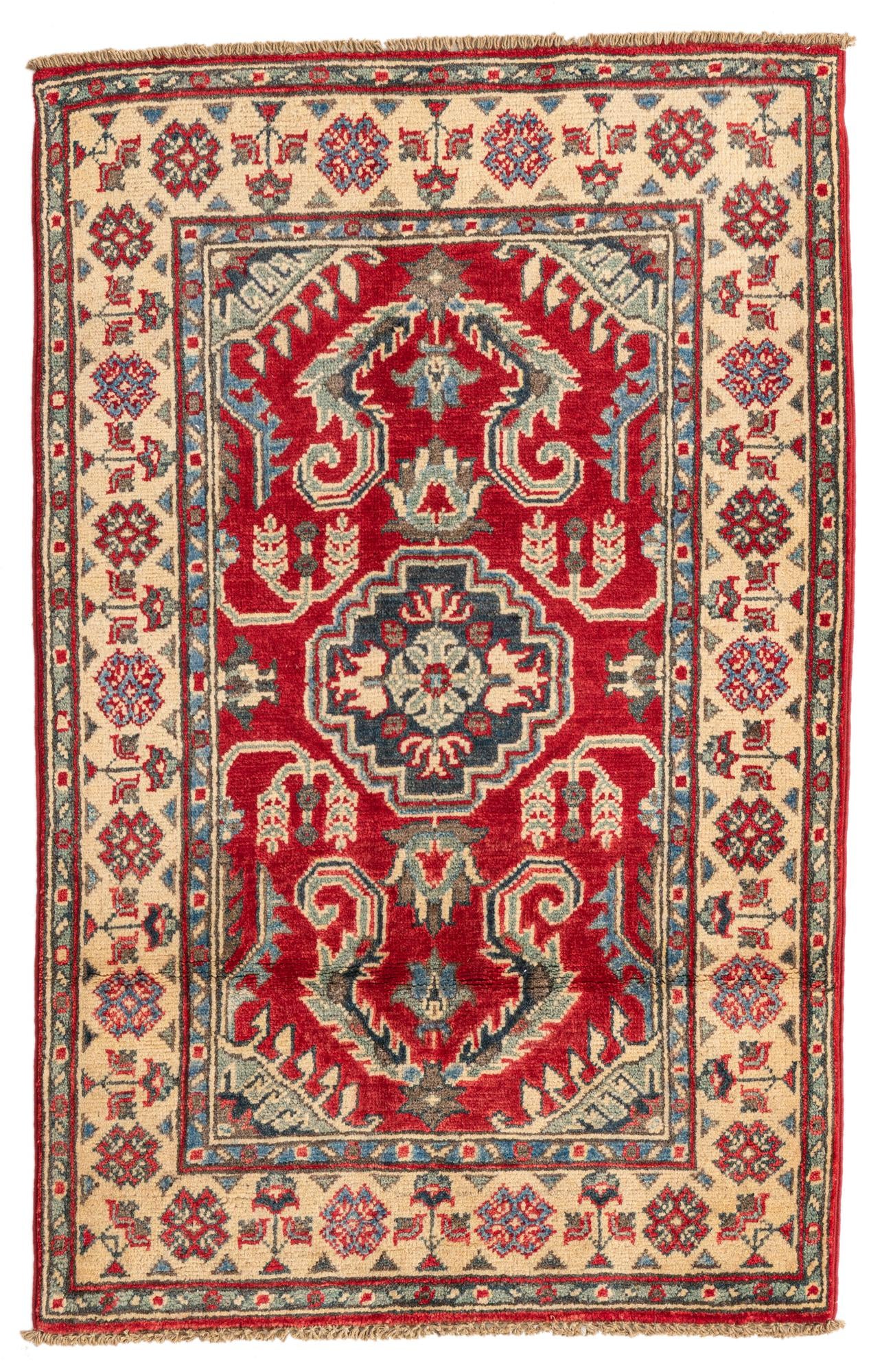2' 8 x 4' 2 Hand Knotted Kazak Rug