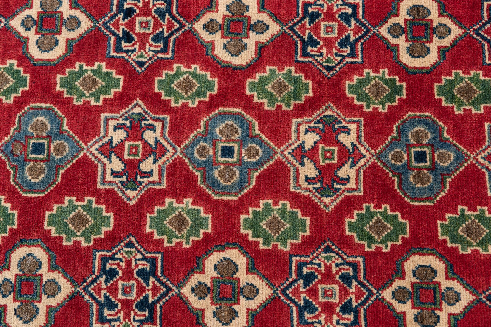 2' 10 x 4' 4 Hand Knotted Kazak Rug