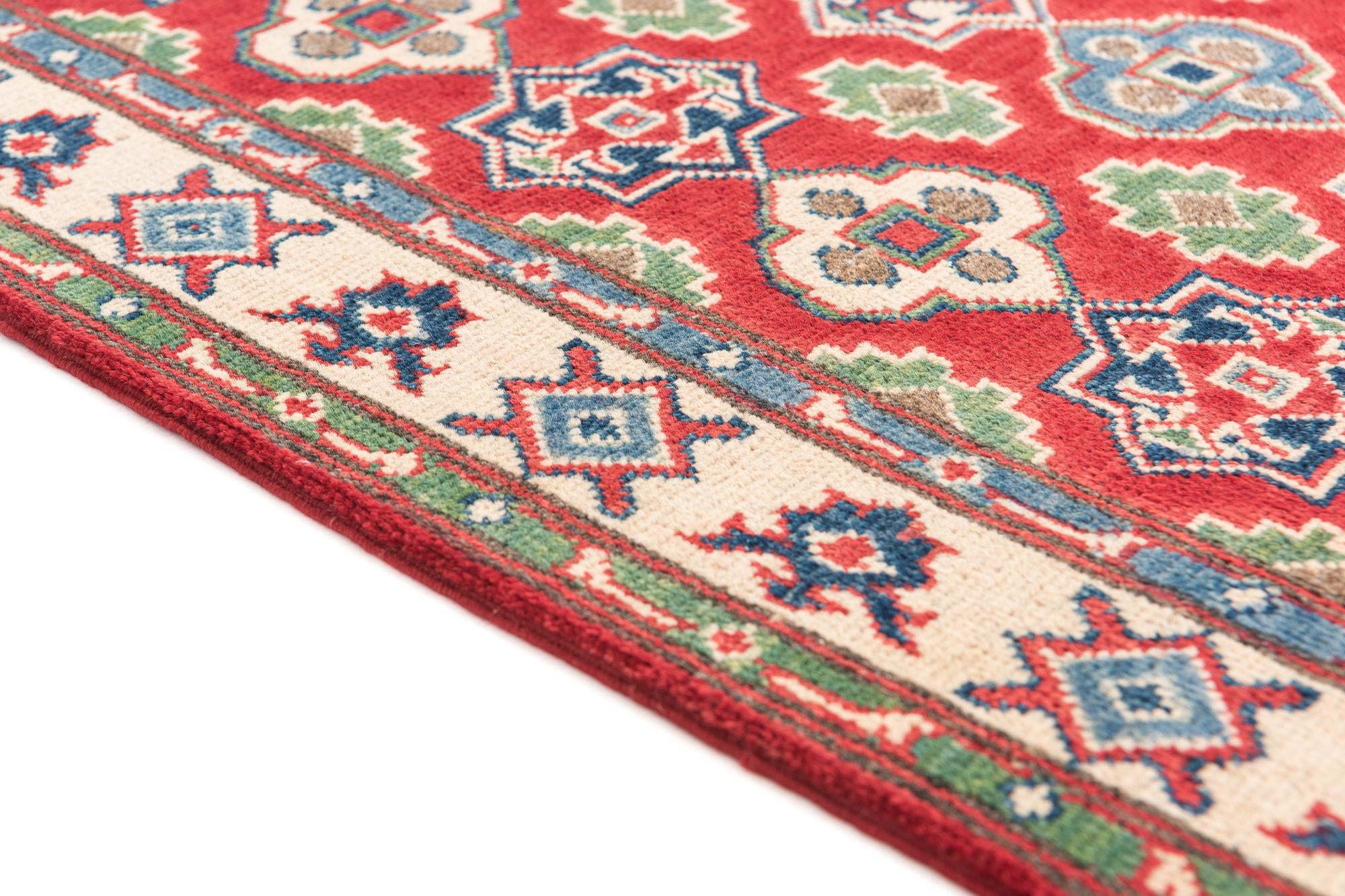 2' 10 x 4' 4 Hand Knotted Kazak Rug