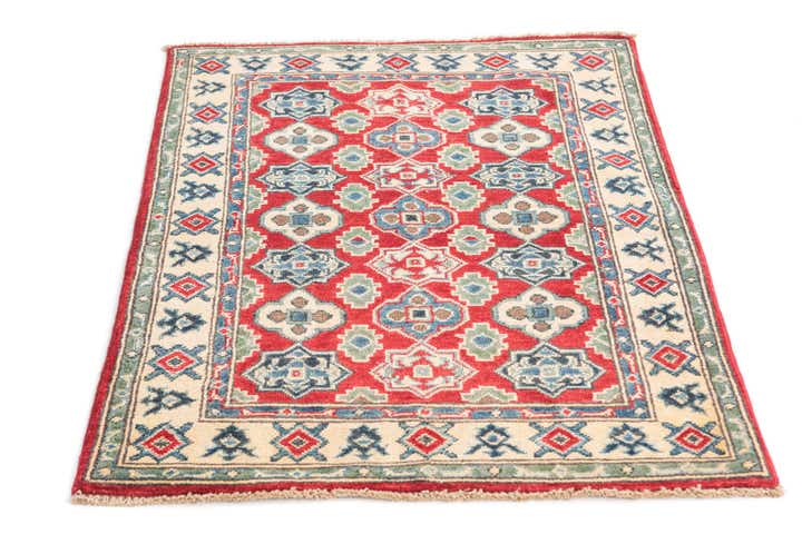 2' 10 x 4' Hand Knotted Kazak Rug
