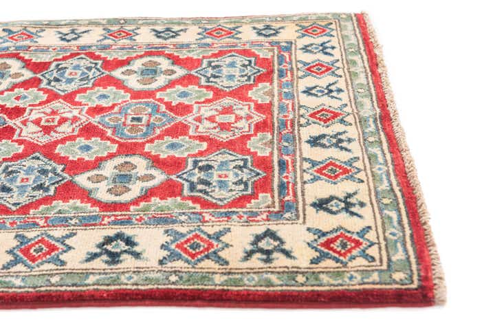2' 10 x 4' Hand Knotted Kazak Rug