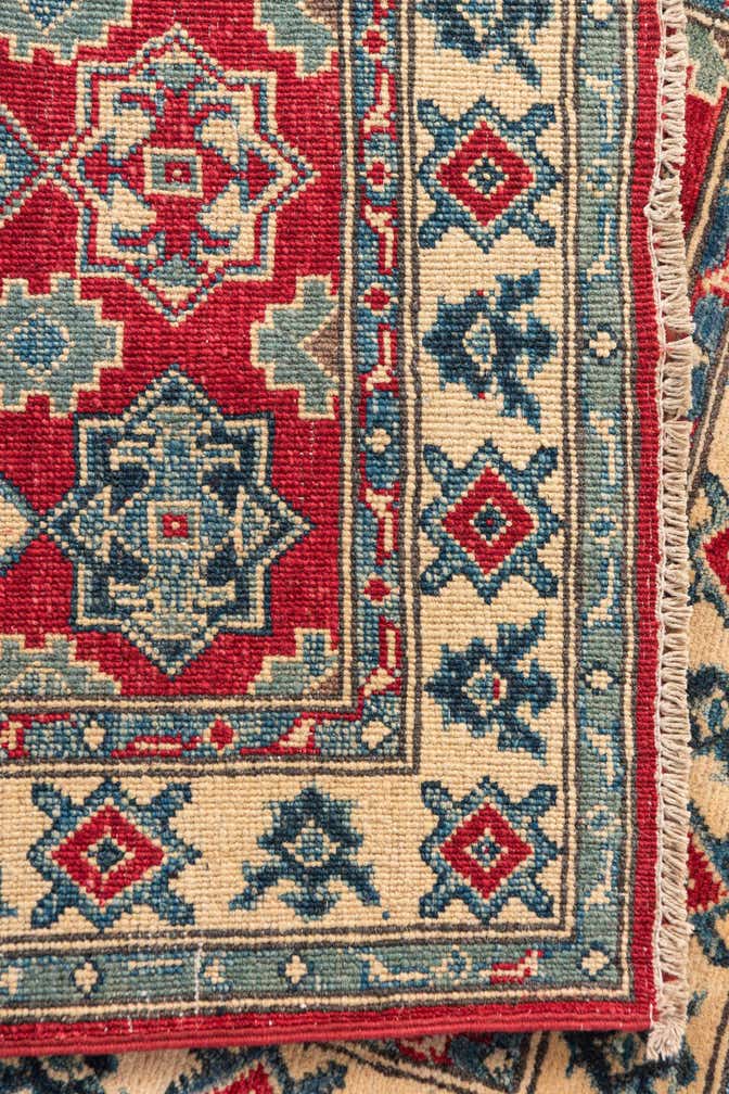 2' 10 x 4' Hand Knotted Kazak Rug