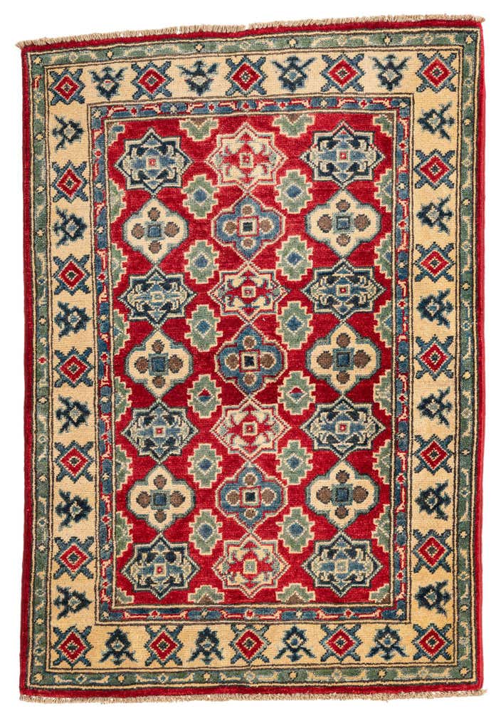 2' 10 x 4' Hand Knotted Kazak Rug