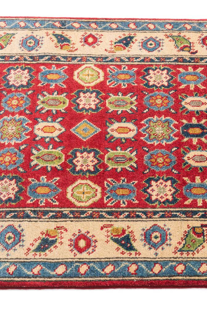 2' 8 x 4' 1 Hand Knotted Kazak Rug