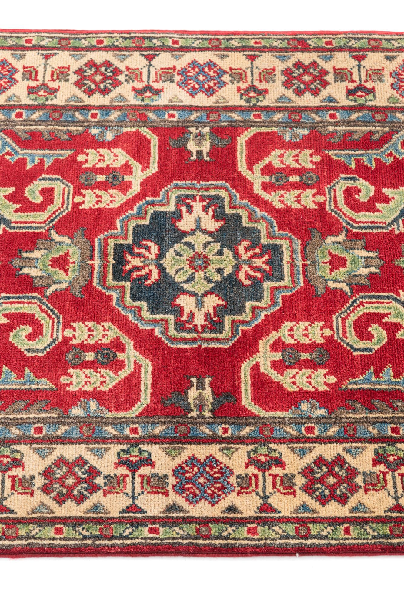 2' 8 x 4' 3 Hand Knotted Kazak Rug