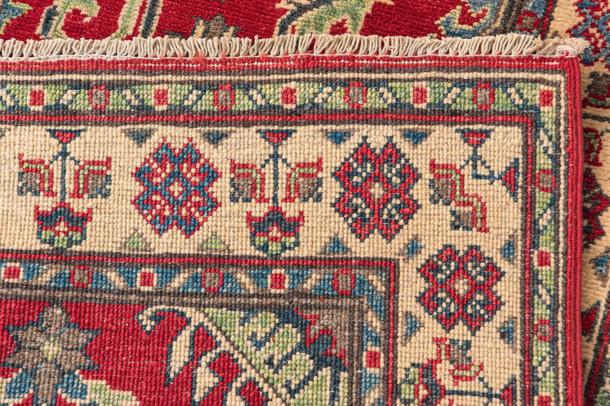 2' 8 x 4' 3 Hand Knotted Kazak Rug