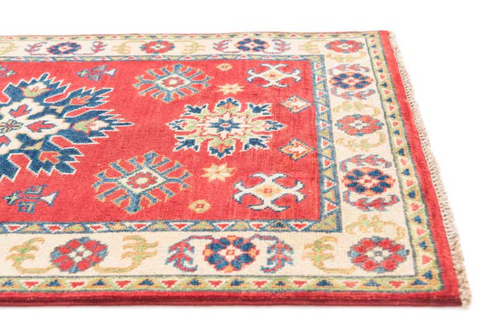 2' 8 x 4' 1 Hand Knotted Kazak Rug