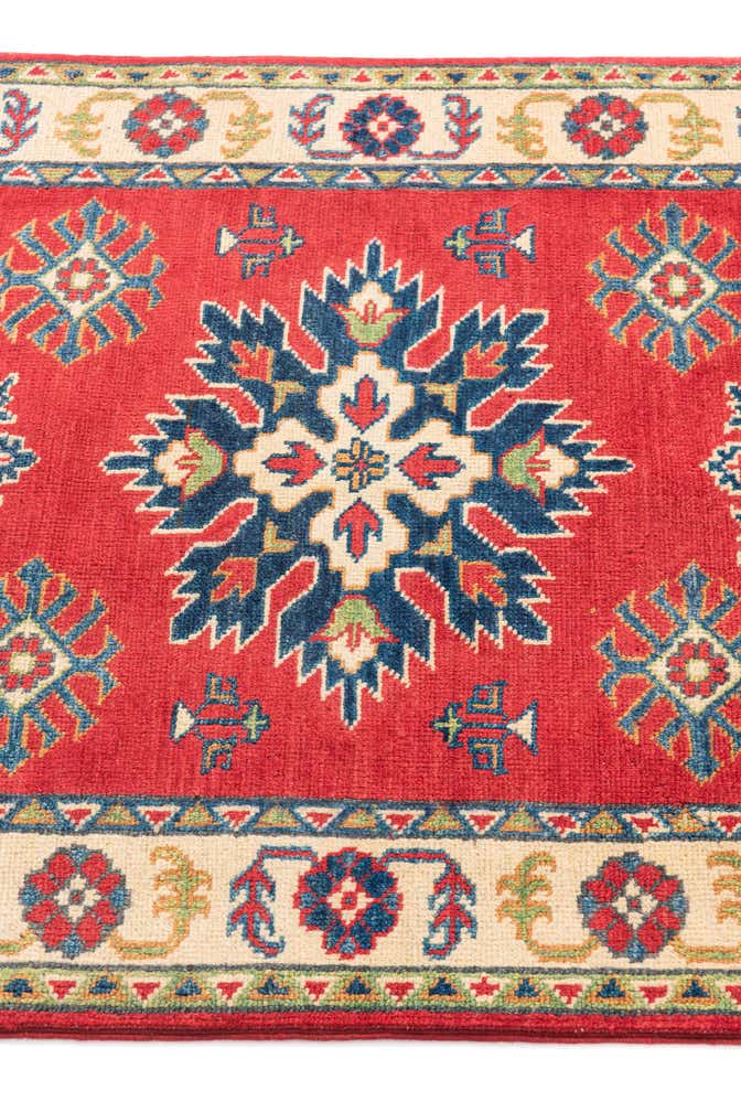 2' 8 x 4' 1 Hand Knotted Kazak Rug