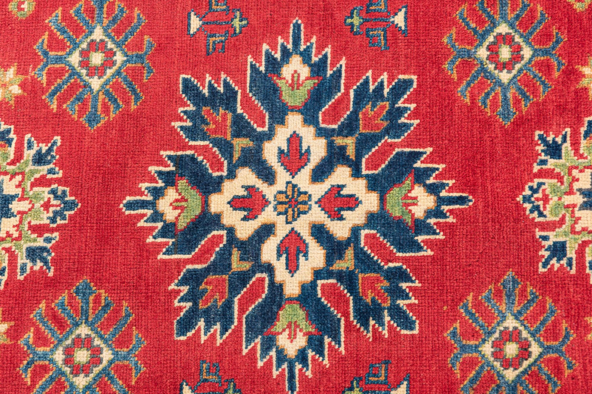 2' 8 x 4' 1 Hand Knotted Kazak Rug