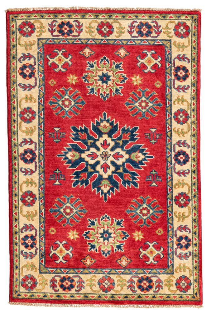 2' 8 x 4' 1 Hand Knotted Kazak Rug