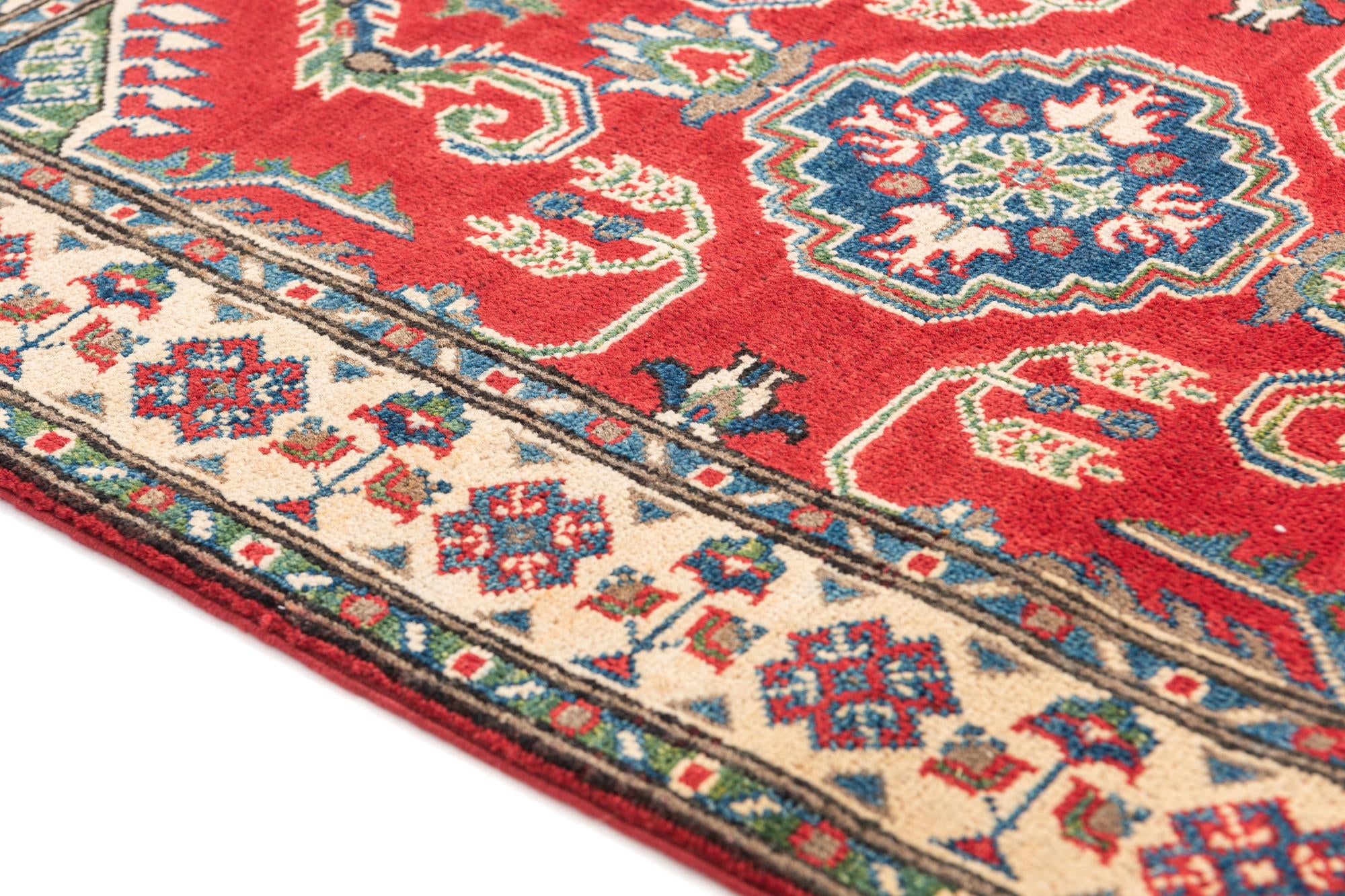 2' 9 x 4' 2 Hand Knotted Kazak Rug