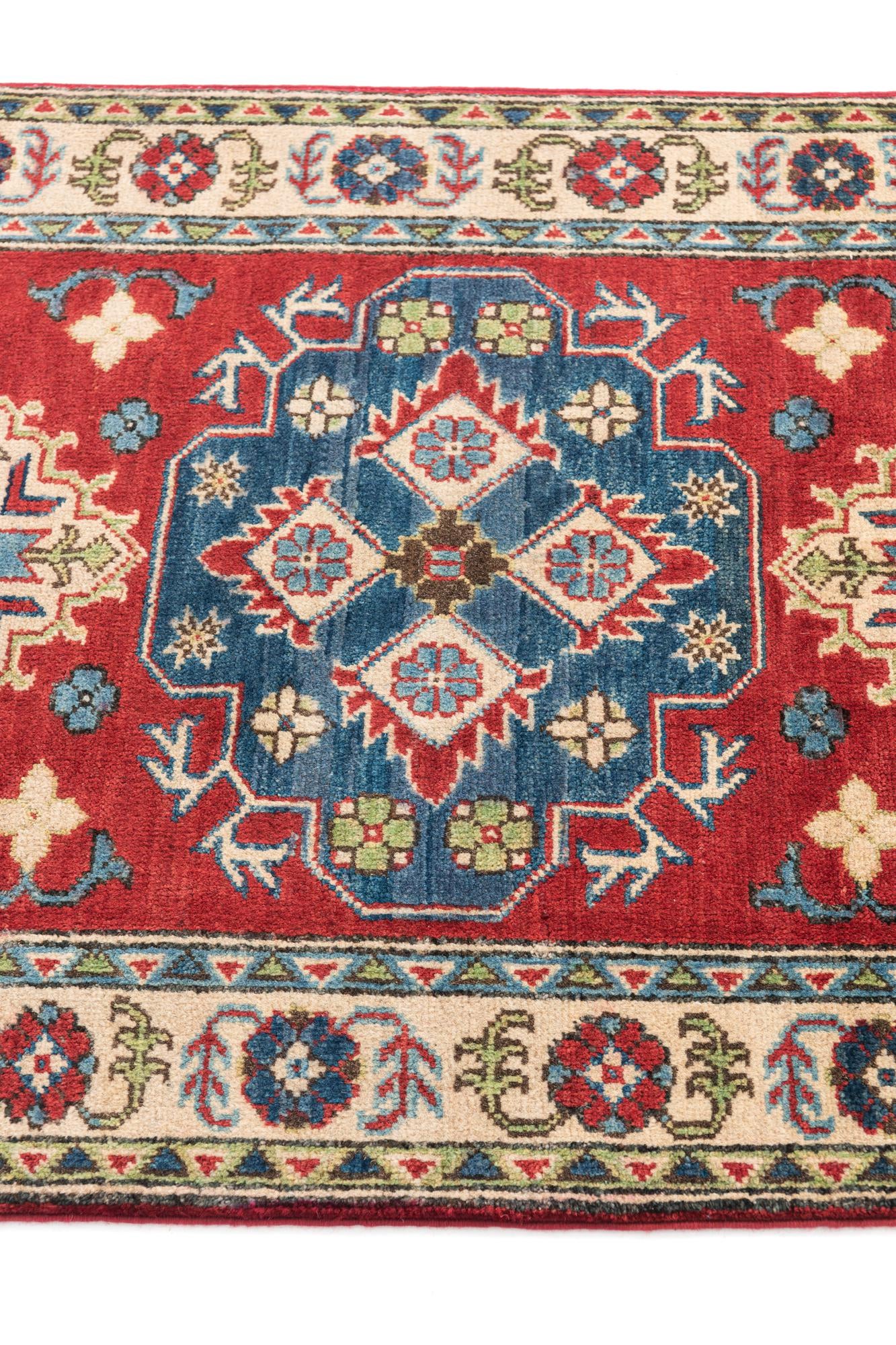 2' 9 x 3' 9 Hand Knotted Kazak Rug