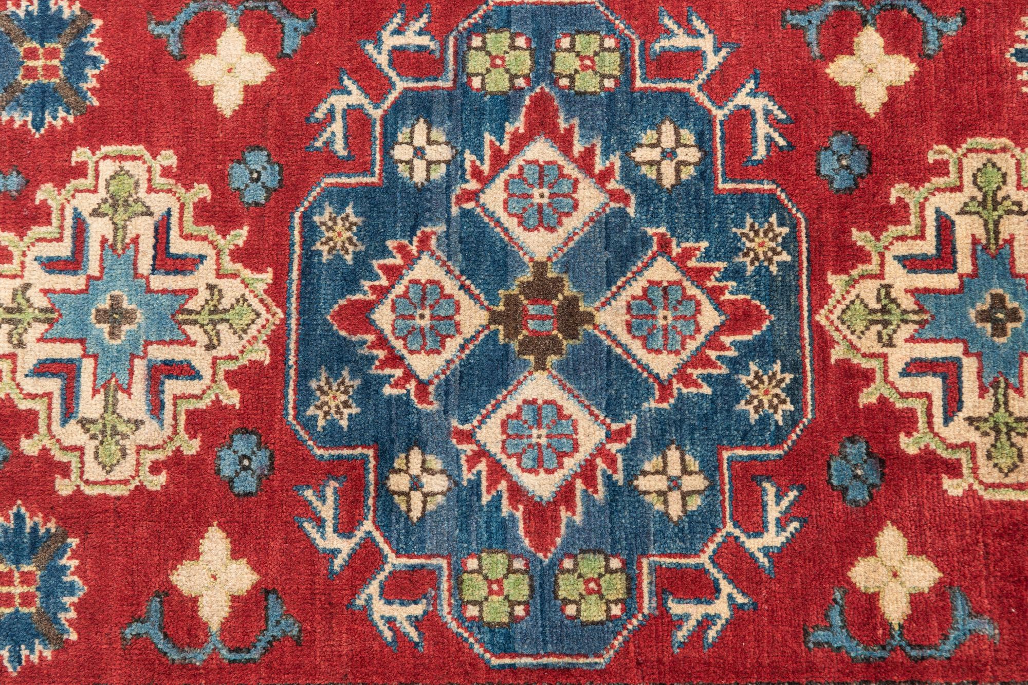 2' 9 x 3' 9 Hand Knotted Kazak Rug