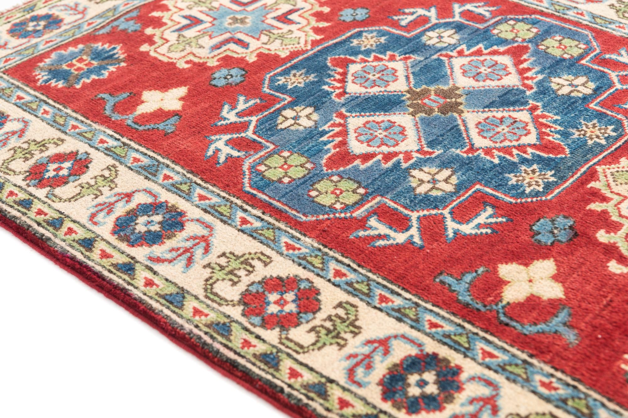2' 9 x 3' 9 Hand Knotted Kazak Rug