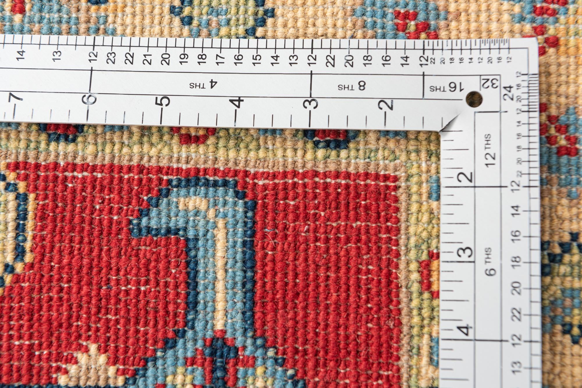 2' 9 x 4' Hand Knotted Kazak Rug