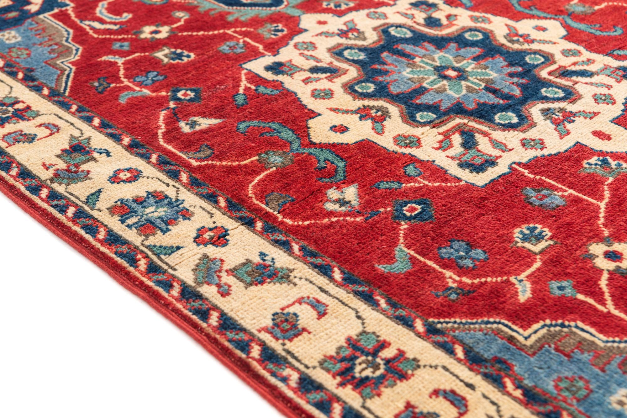 3' 4 x 5' 4 Hand Knotted Kazak Rug