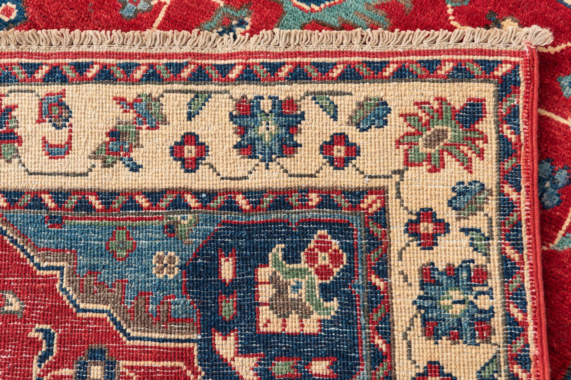 3' 4 x 5' 4 Hand Knotted Kazak Rug