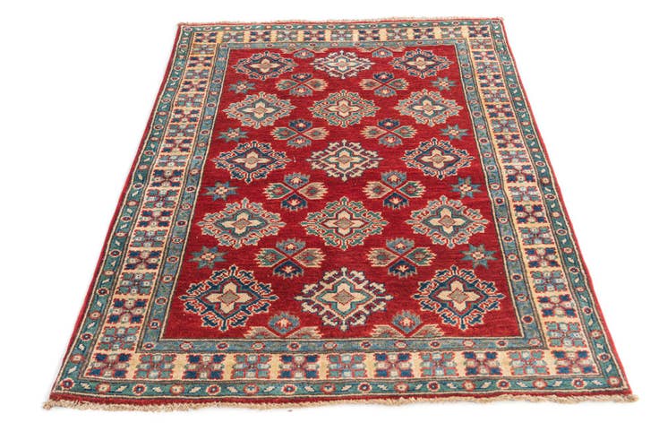 Detail image of 3' 5 x 5' 1 Hand Knotted Kazak Rug
