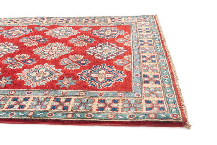 3' 5 x 5' 1 Hand Knotted Kazak Rug