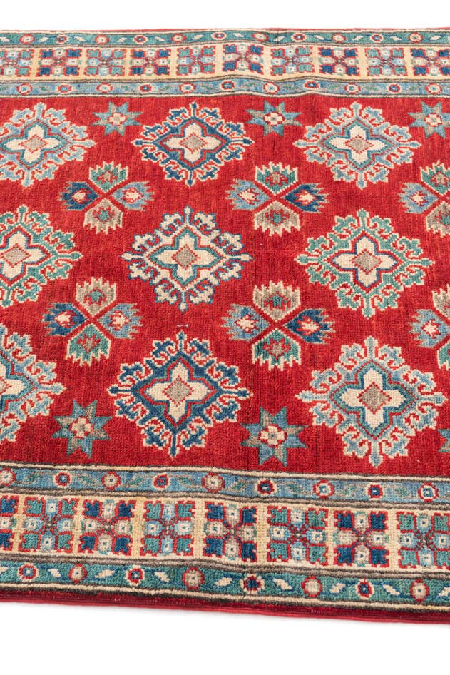 Detail image of 3' 5 x 5' 1 Hand Knotted Kazak Rug