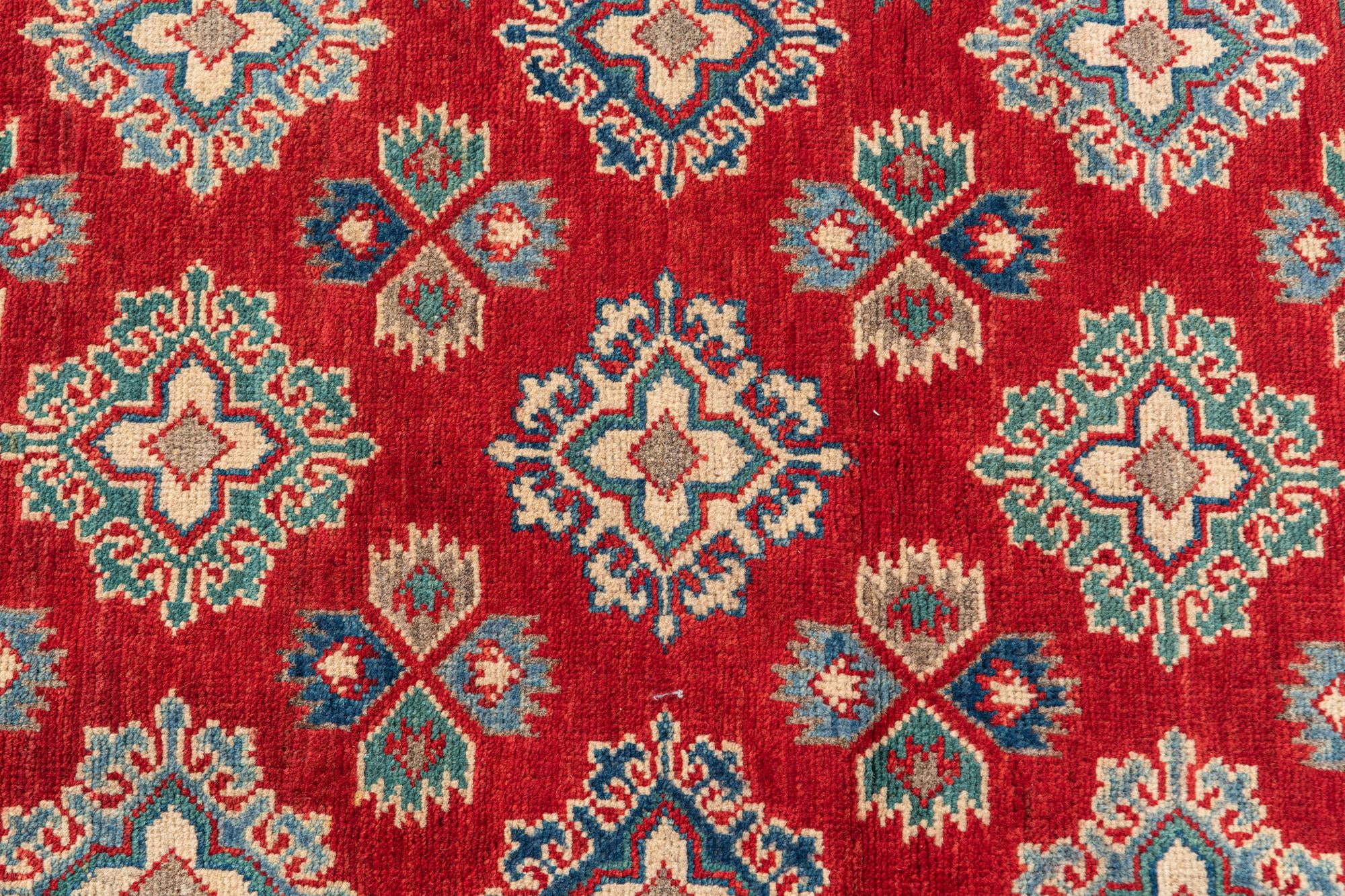 3' 5 x 5' 1 Hand Knotted Kazak Rug