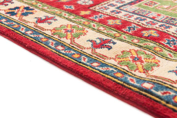 3' 5 x 5' Hand Knotted Kazak Rug