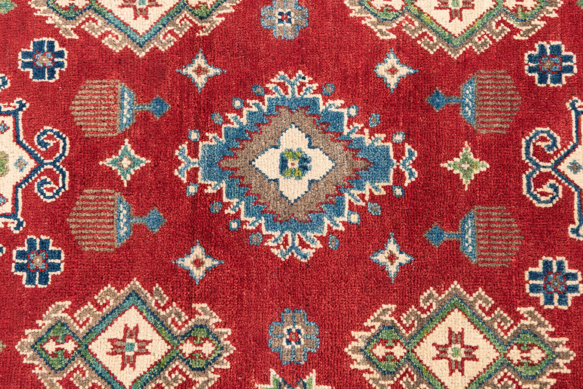 3' 3 x 5' 1 Hand Knotted Kazak Rug