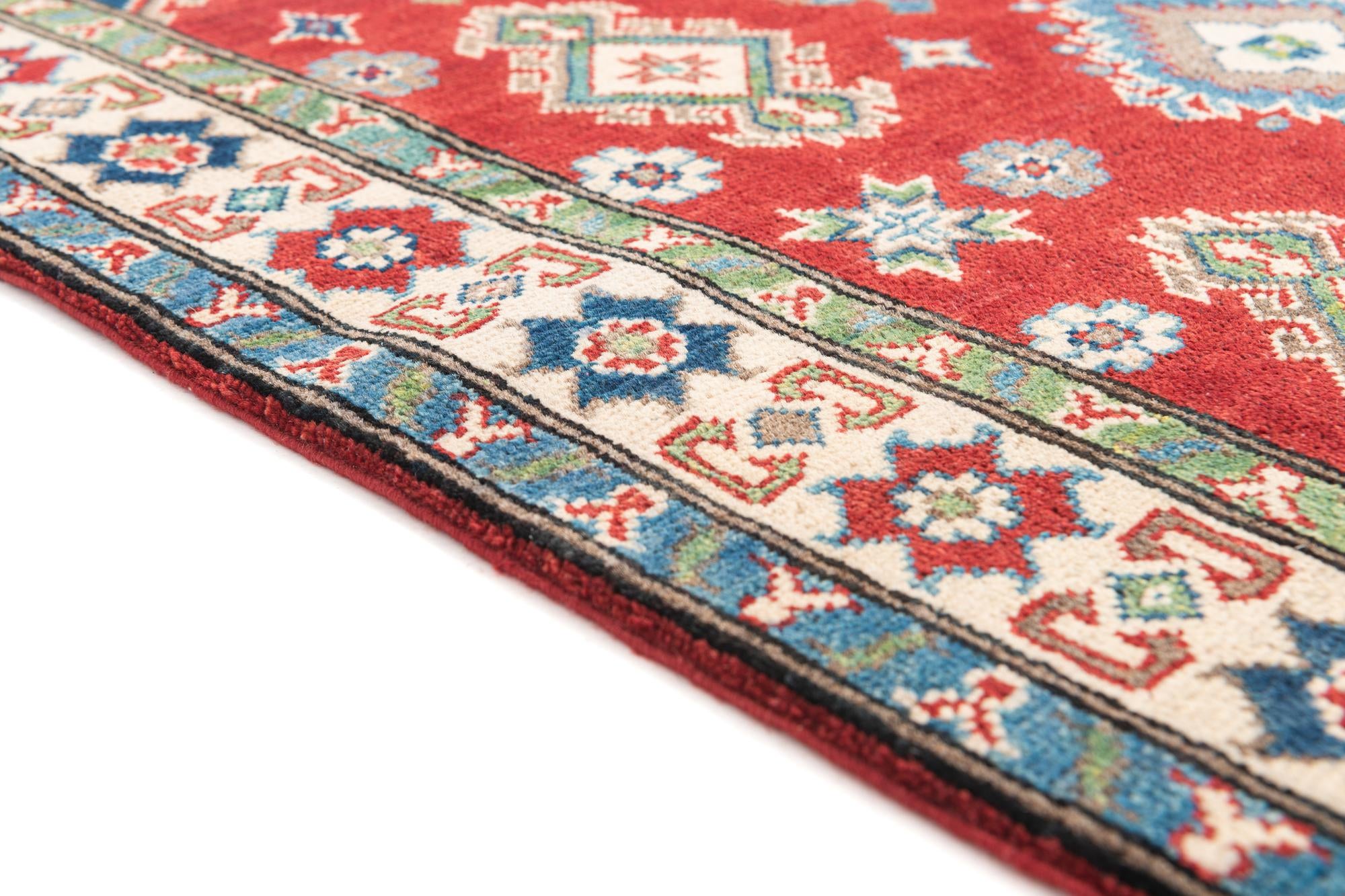 3' 3 x 5' 1 Hand Knotted Kazak Rug