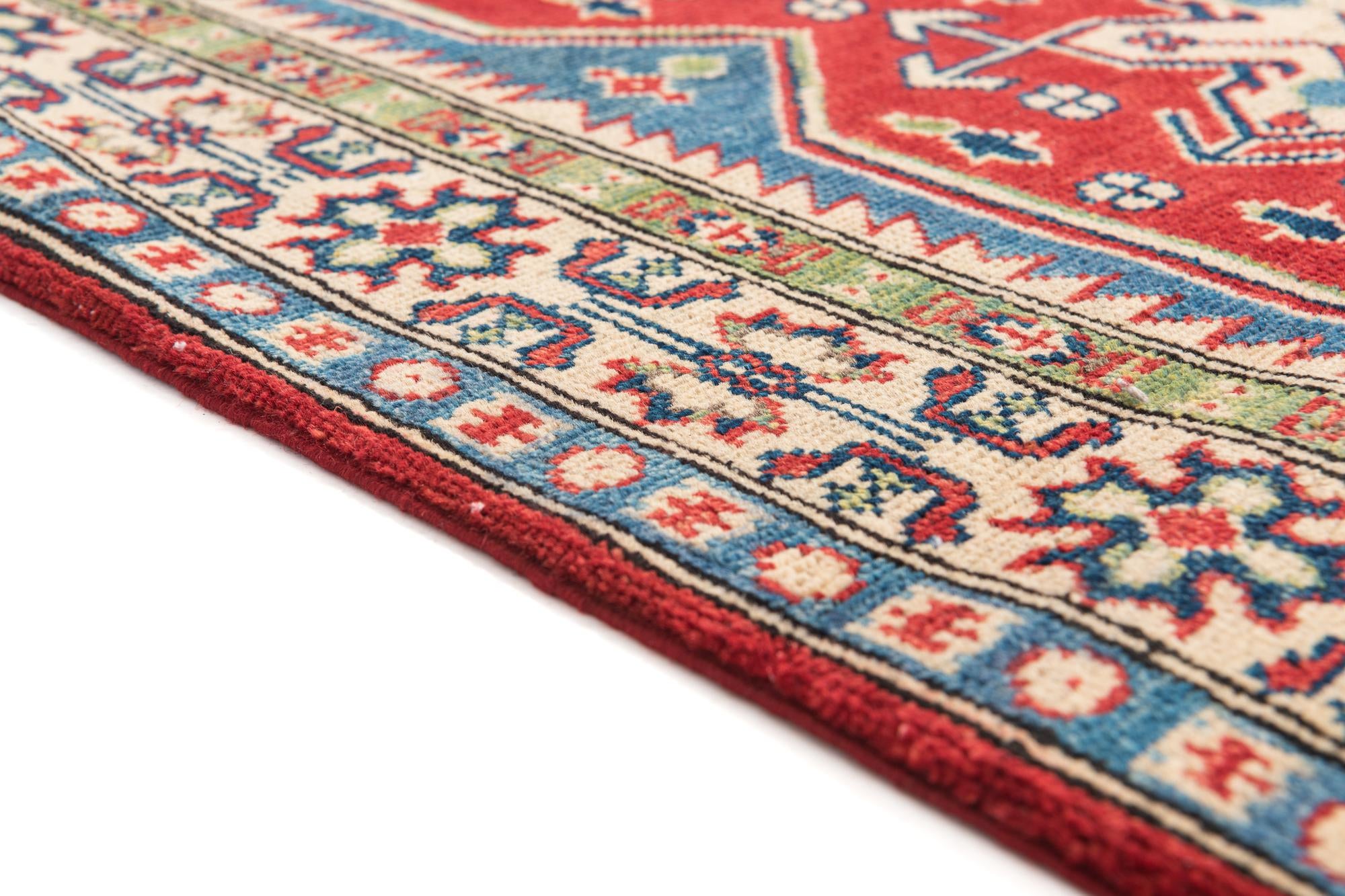 3' 3 x 5' 1 Hand Knotted Kazak Rug