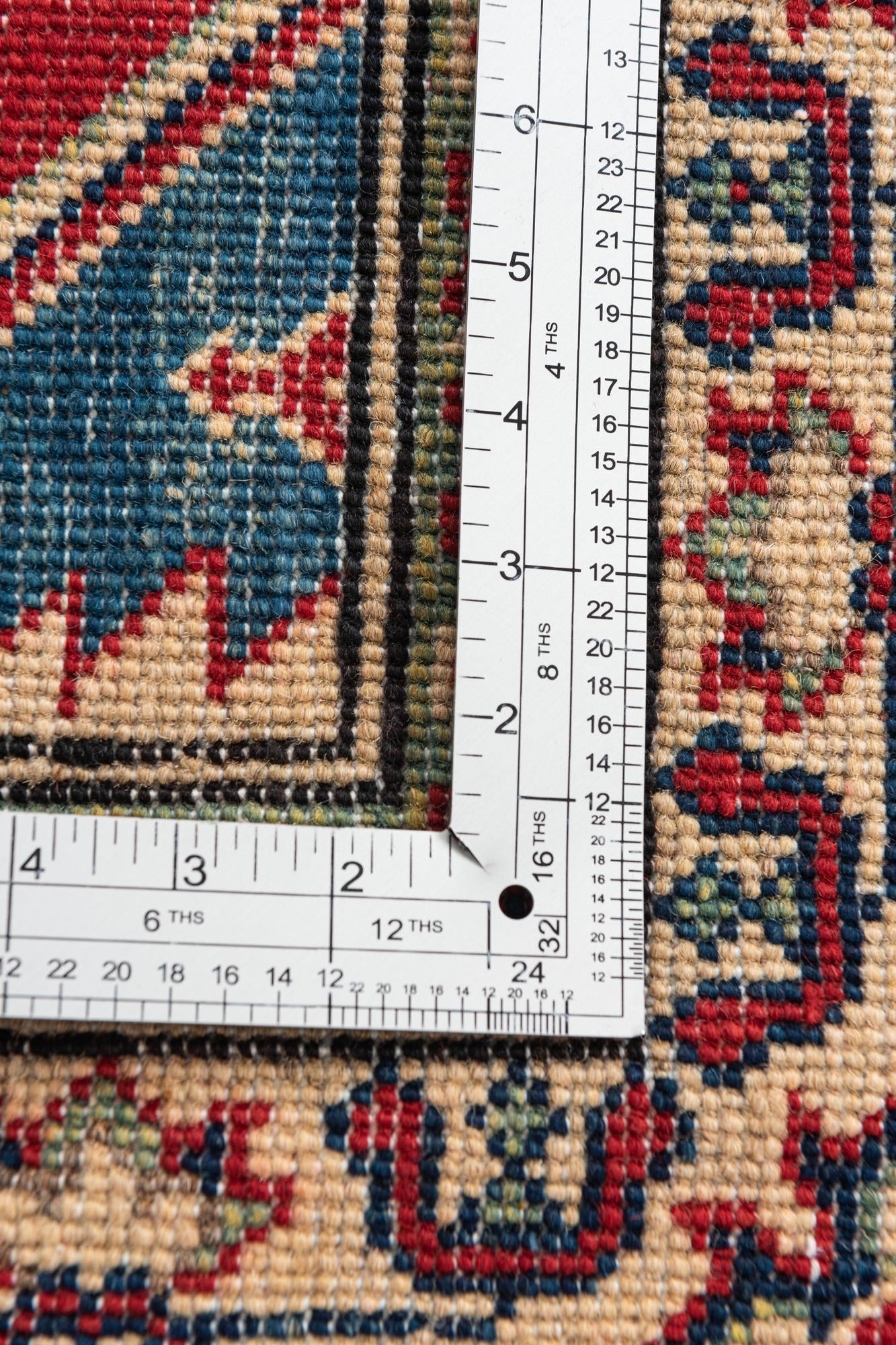 3' 3 x 5' 1 Hand Knotted Kazak Rug