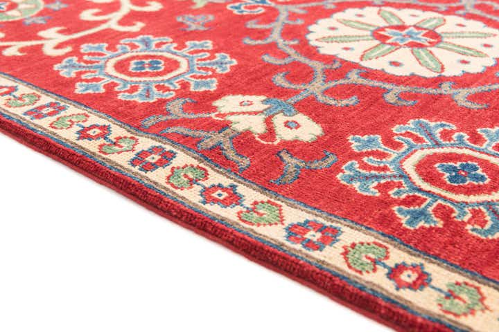 3' 4 x 5' 2 Hand Knotted Kazak Rug