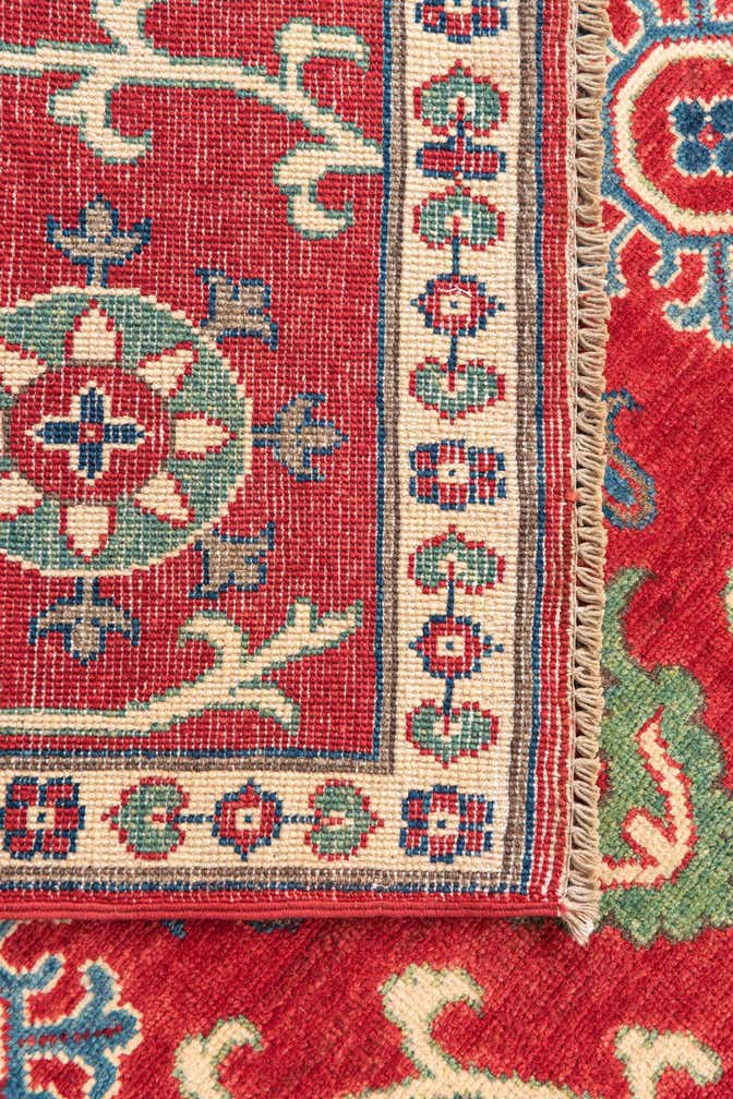 3' 4 x 5' 2 Hand Knotted Kazak Rug