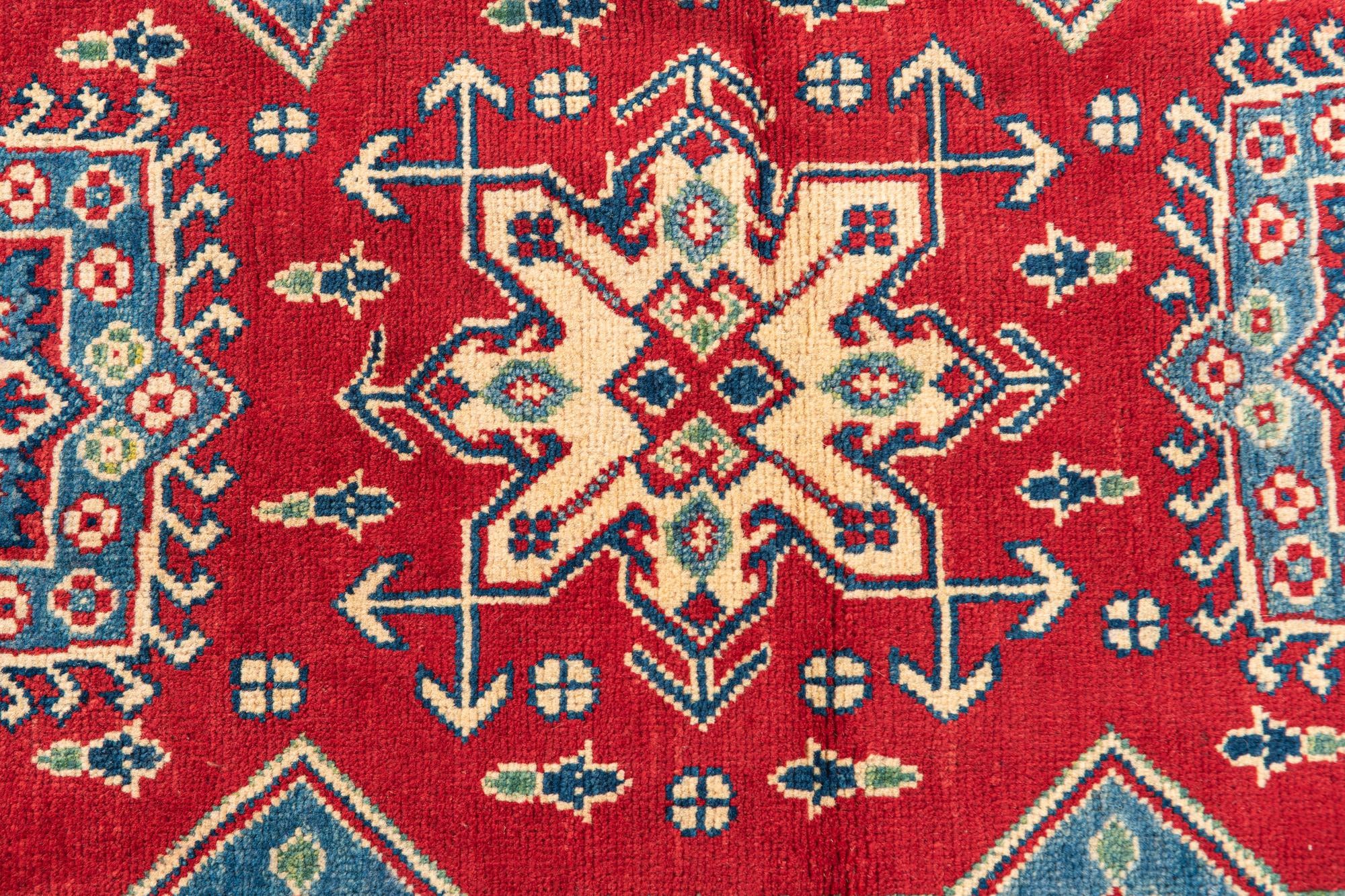 3' 3 x 5' 1 Hand Knotted Kazak Rug