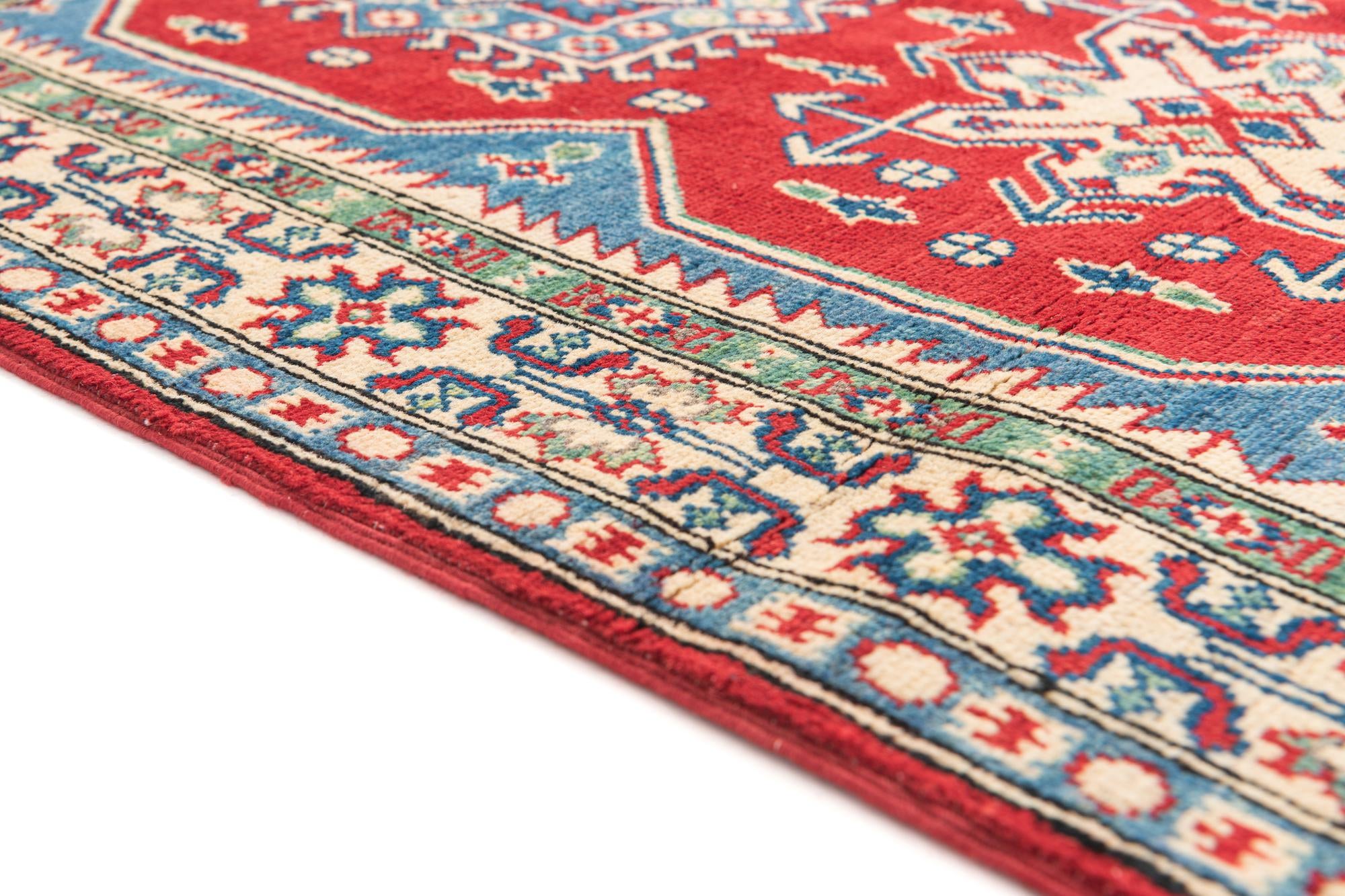 3' 3 x 5' 1 Hand Knotted Kazak Rug