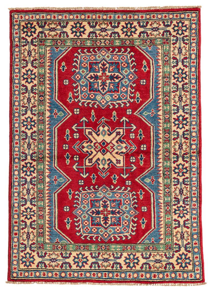 3' 3 x 5' 1 Hand Knotted Kazak Rug