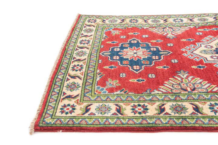 3' 2 x 5' Hand Knotted Kazak Rug