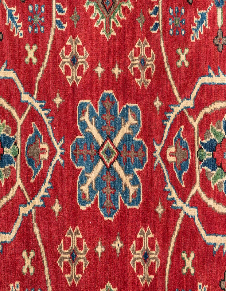 Detail image of 3' 3 x 5' Hand Knotted Kazak Rug