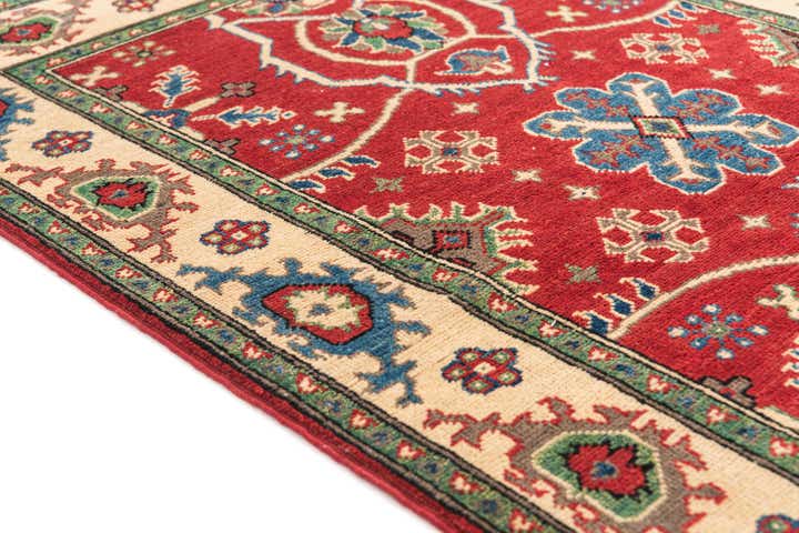 3' 3 x 5' Hand Knotted Kazak Rug